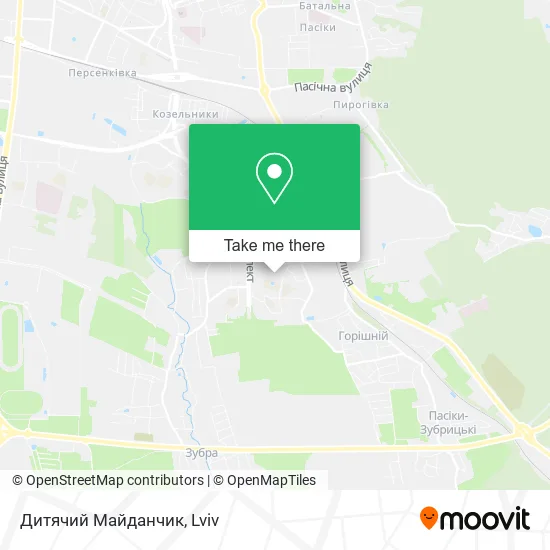 Карта Дитячий Майданчик