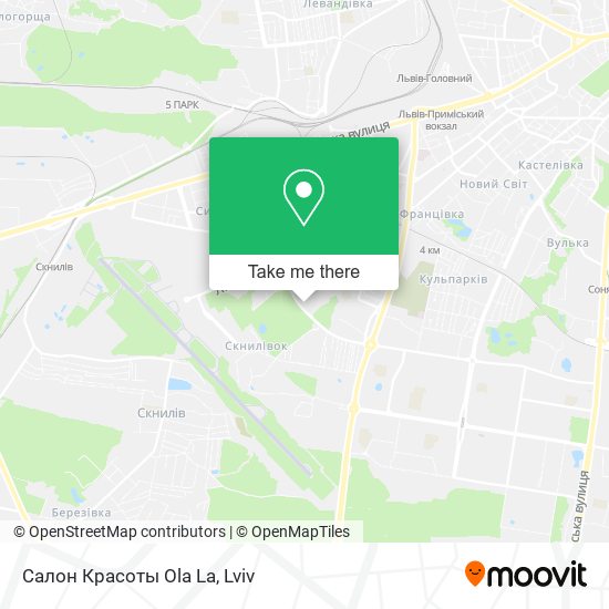 Салон Красоты Ola La map