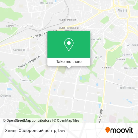 Хвиля Оздоровчий центр map
