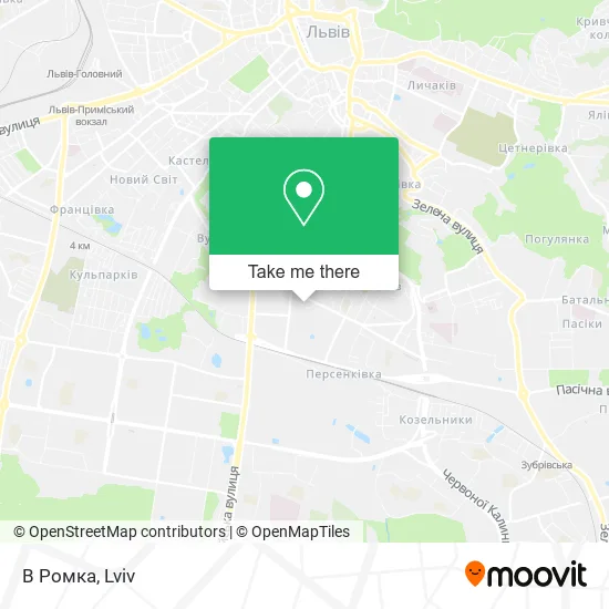 В Ромка map