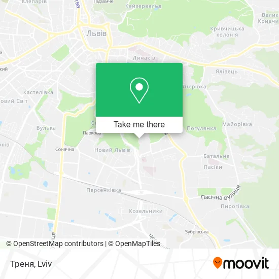 Треня map