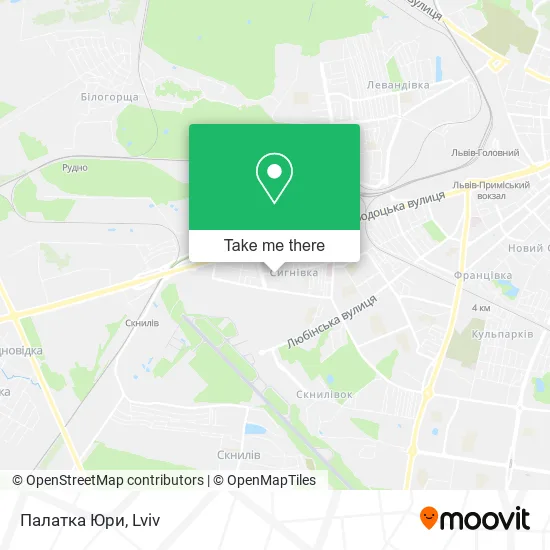 Палатка Юри map