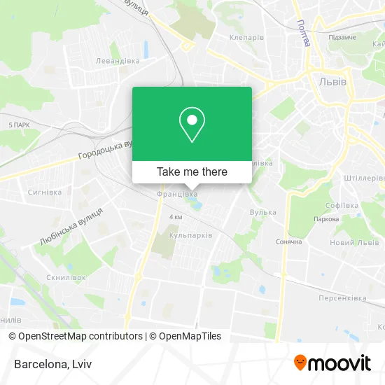 Карта Barcelona