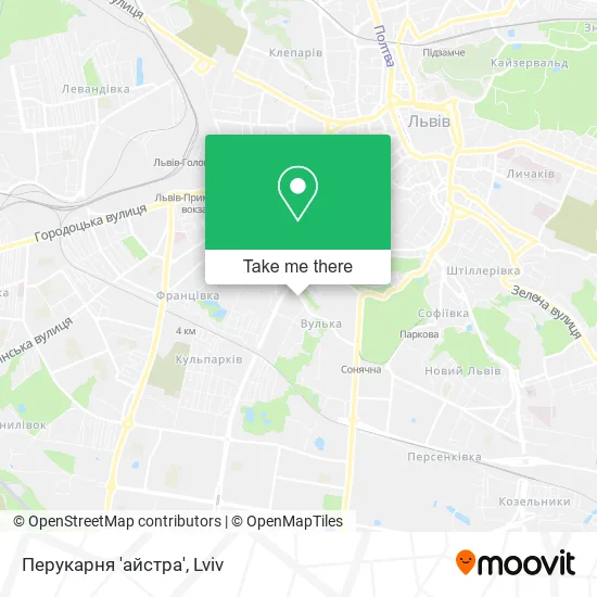 Карта Перукарня 'айстра'