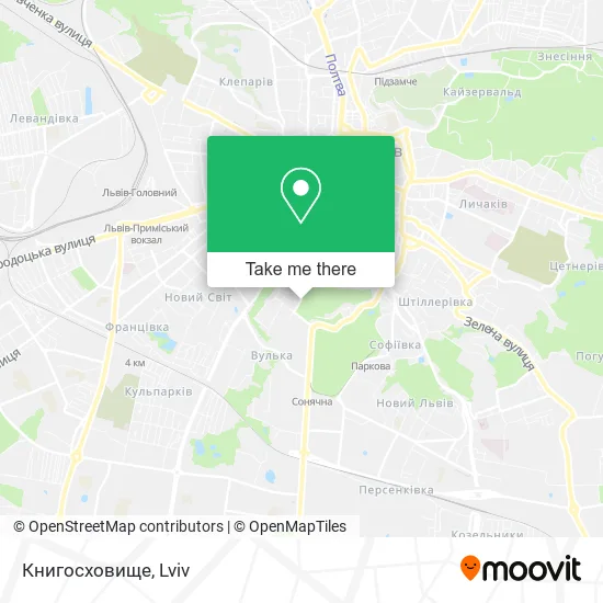 Карта Книгосховище