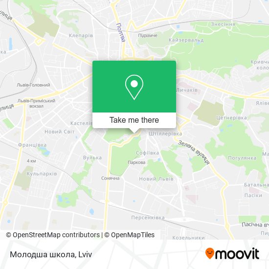 Молодша школа map