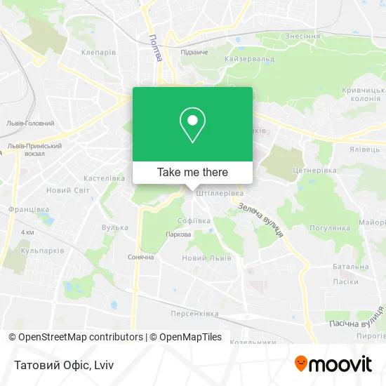Карта Татовий Офіс