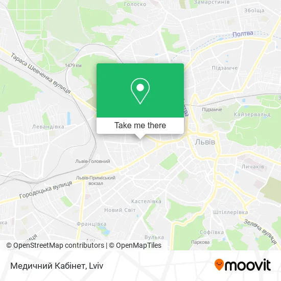 Карта Медичний Кабінет
