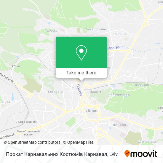 Прокат Карнавальних Костюмів Карнавал map