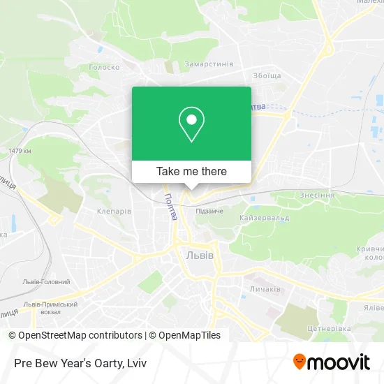 Pre Bew Year's Oarty map