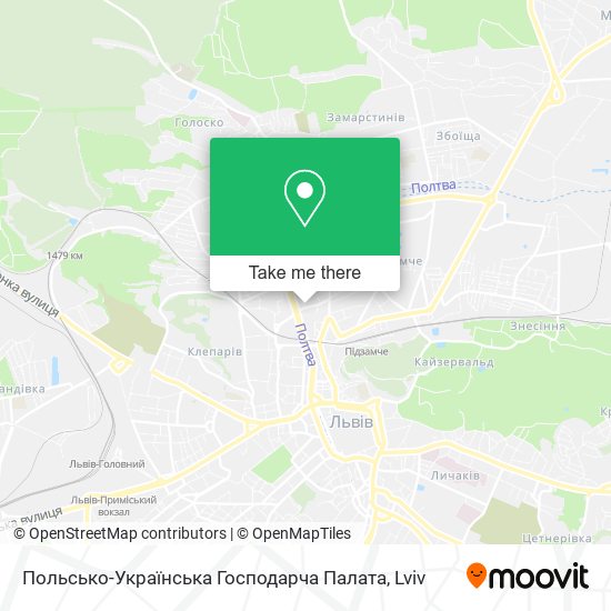 Польсько-Українська Господарча Палата map