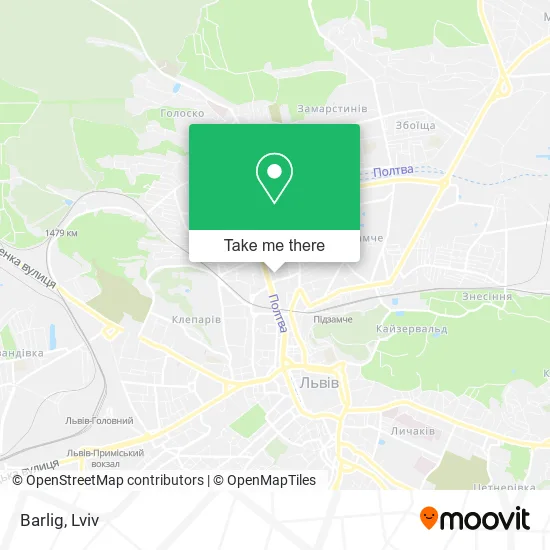 Карта Barlig