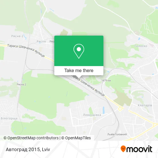 Карта Автоград 2015