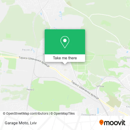 Карта Garage Moto