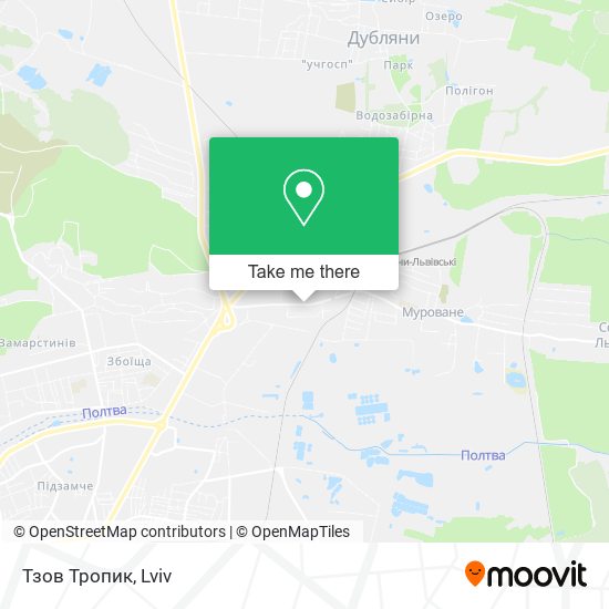 Тзов Тропик map