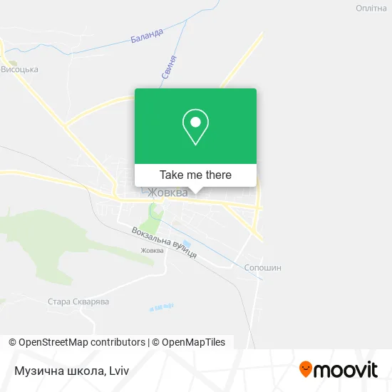 Музична школа map