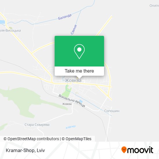 Карта Kramar-Shop
