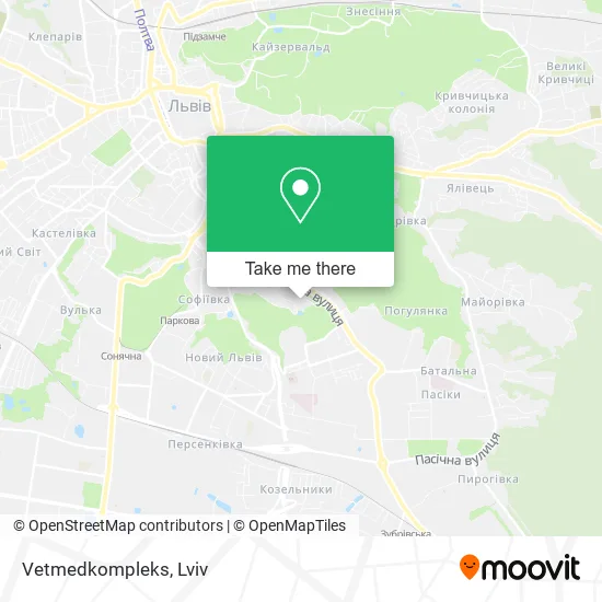 Карта Vetmedkompleks