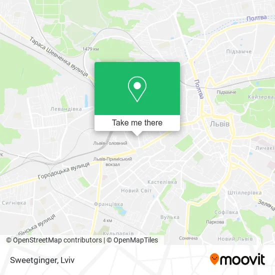 Sweetginger map