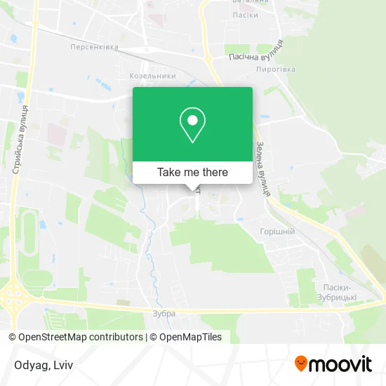 Карта Odyag