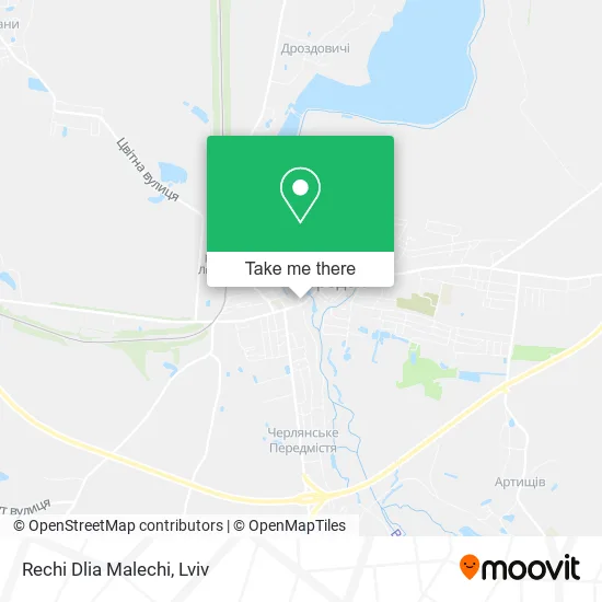 Карта Rechi Dlia Malechi