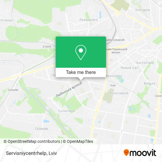 Карта Servisniycentrhelp