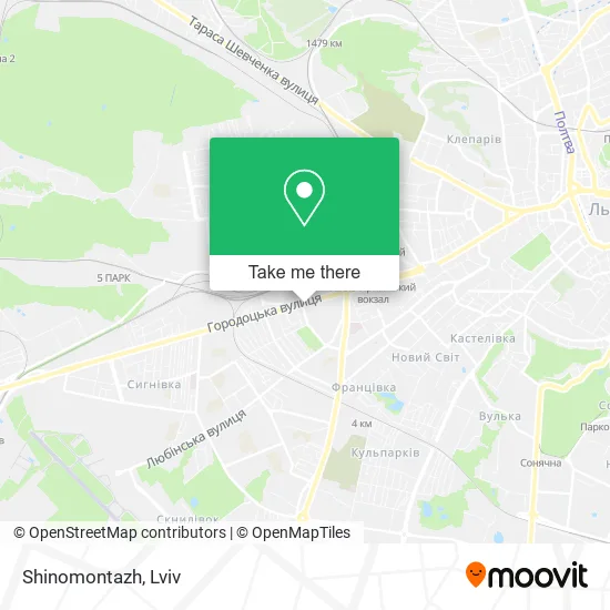 Карта Shinomontazh