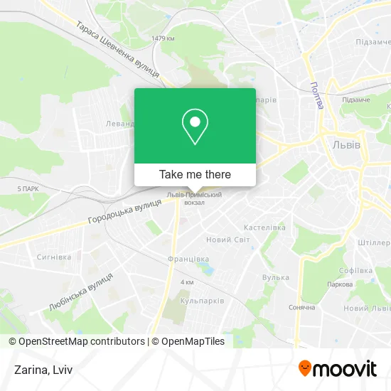 Карта Zarina