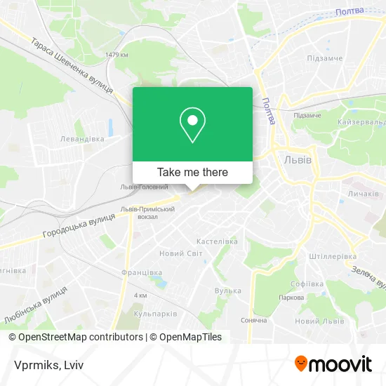 Карта Vprmiks