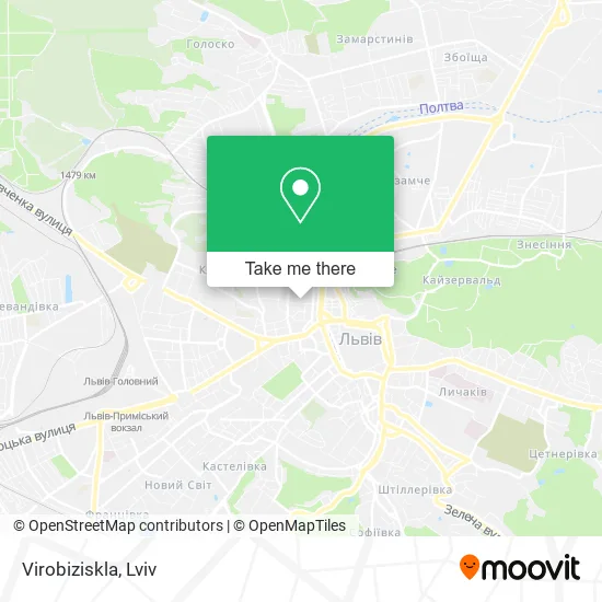 Карта Virobiziskla