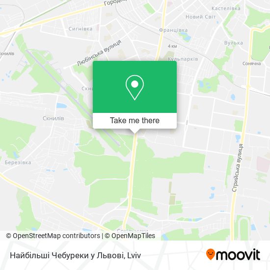 Найбільші Чебуреки у Львові map