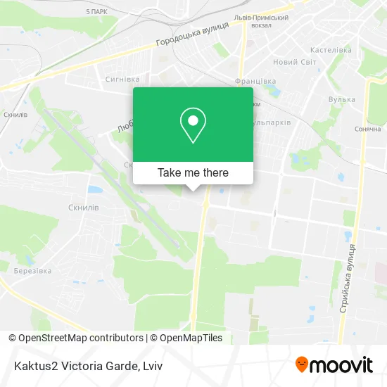 Карта Kaktus2 Victoria Garde