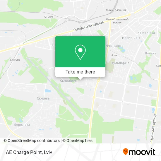 Карта AE Charge Point