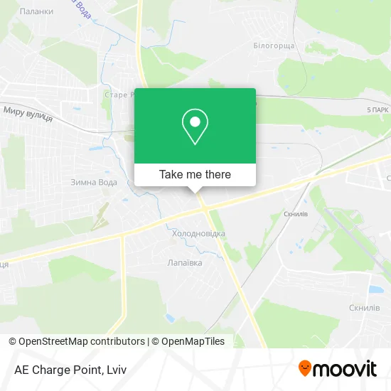 Карта AE Charge Point
