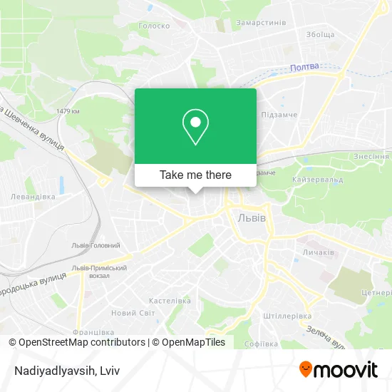 Карта Nadiyadlyavsih