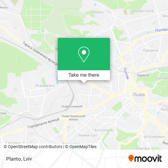 Карта Planto