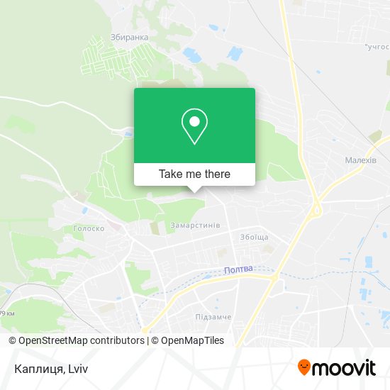 Каплиця map