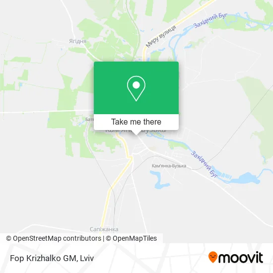 Карта Fop Krizhalko GM