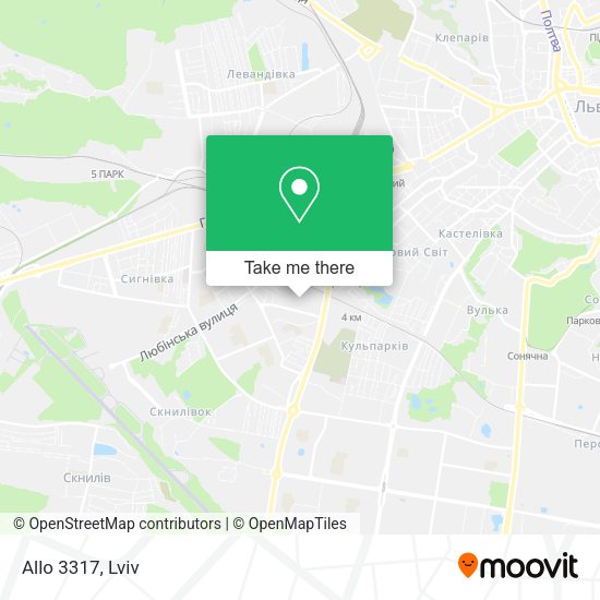 Карта Allo 3317