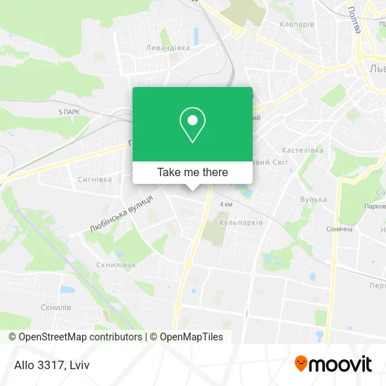 Карта Allo 3317