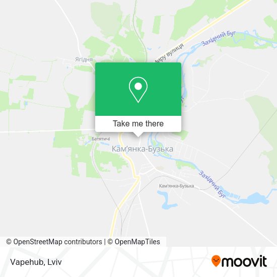 Карта Vapehub
