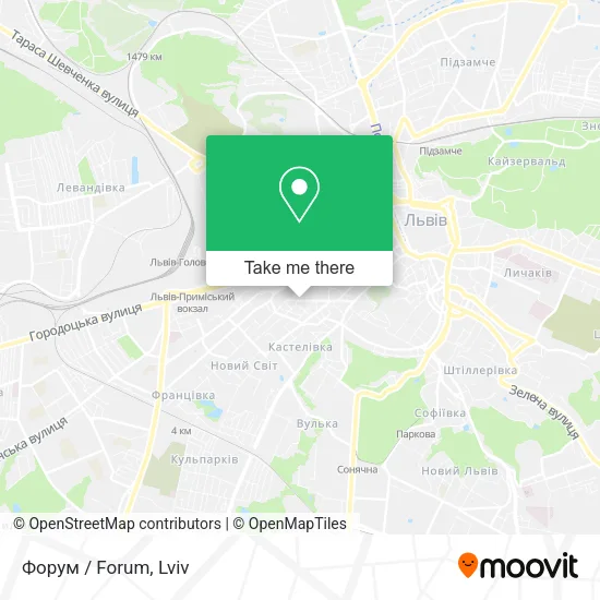 Карта Форум / Forum