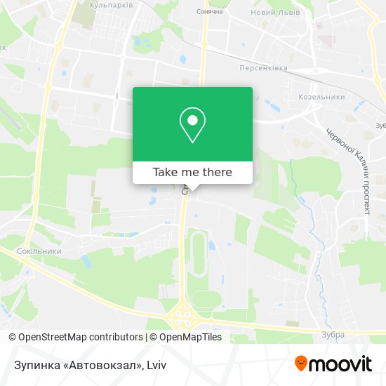 Зупинка «Автовокзал» map