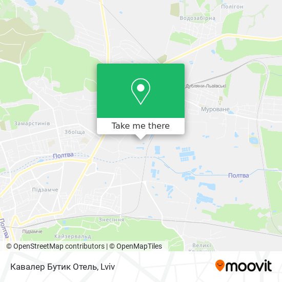 Кавалер Бутик Отель map