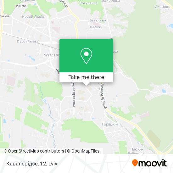 Кавалерідзе, 12 map