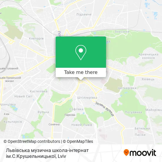 Львівська музична школа-інтернат ім.С.Крушельницької map