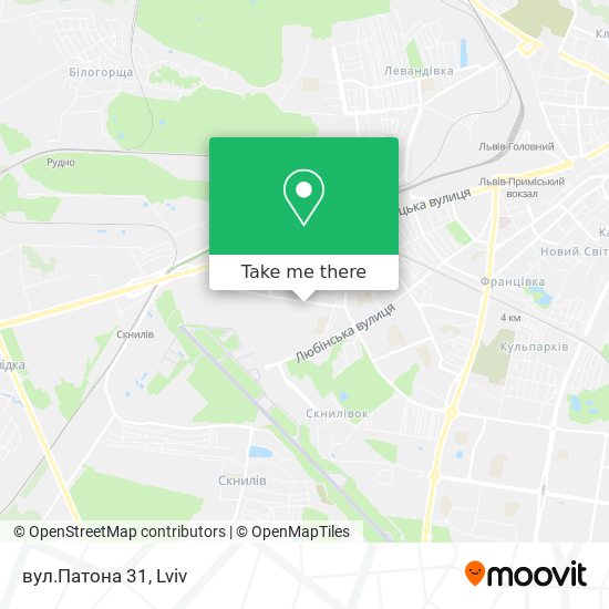 вул.Патона 31 map