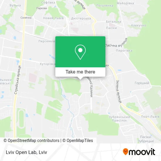 Lviv Open Lab map