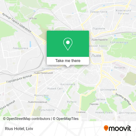 Rius Hotel map