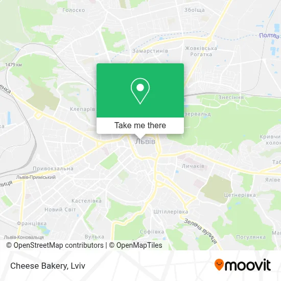 Cheese Bakery map